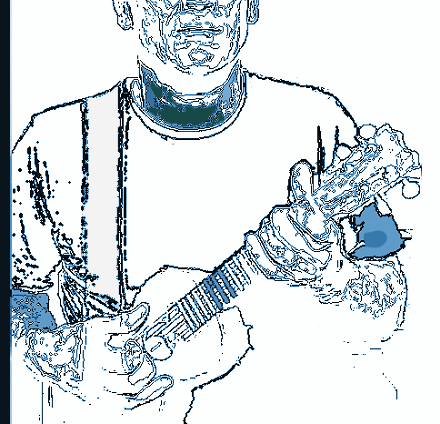 imagem de ukulele player